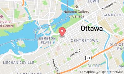 map, Holiday Inn Ottawa Dwtn - Parliament Hill