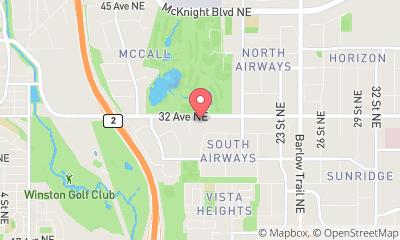 map, Goldline Curling - Calgary Retail Store