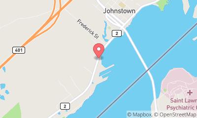 map, St Lawrence Marina