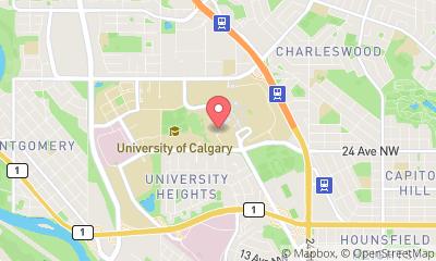 map, University of Calgary Accommodations and Events