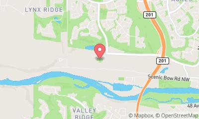 map, Calgary West Soccer Centre