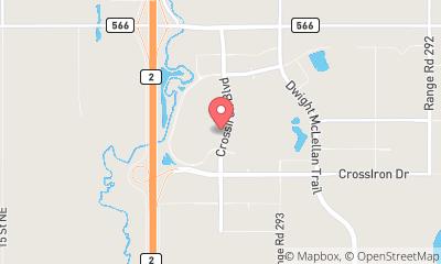 map, SilverCity CrossIron Mills Cinemas and XSCAPE Entertainment Centre