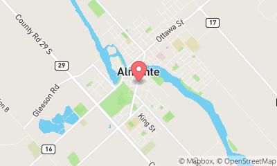 map, Almonte Potters Guild