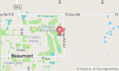 map, Coloniale Golf Club