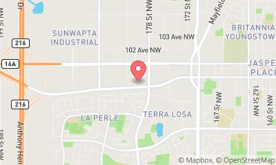 map, Best Western Plus West Edmonton