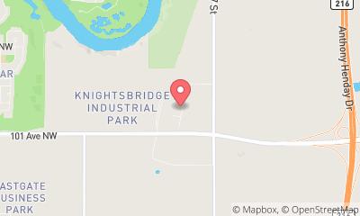 map, Alberta North Transport