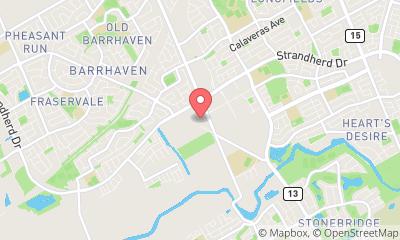 map, Barrhaven Martial Arts Centre
