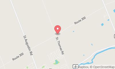 map, P.Parent Marine Services Inc.
