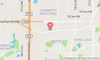 map, Four Points by Sheraton Edmonton West