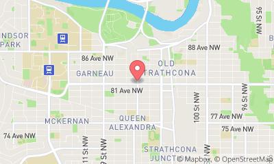 map, Varscona Hotel on Whyte