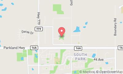 map, Stony Plain Lions RV Park & Campground