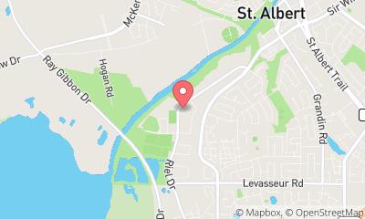 map, Arashi-Do Martial Arts, St Albert