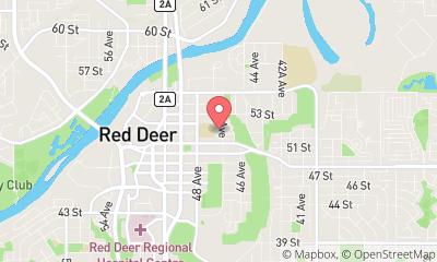 map, Riverside Bowl - 5 Pin & 10 Pin Bowling