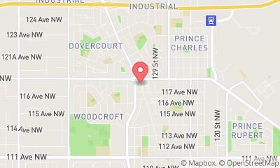 map, Edmonton Junior Tennis Society