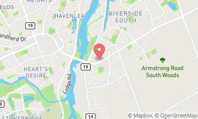 map, Douvris Martial Arts, Karate, Kickboxing - Riverside South