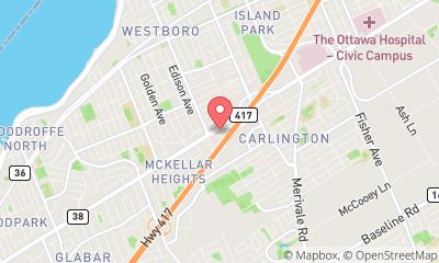 map, Douvris Martial Arts, Karate, Kickboxing - Westboro