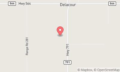 map, Huska-Berg Farms