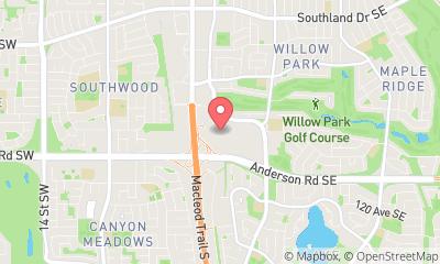 map, VRKADE (SE Calgary)