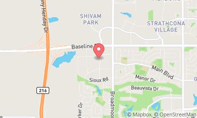 map, Artfully Yours School of Fine Art