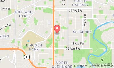 map, Air Force Museum of Alberta