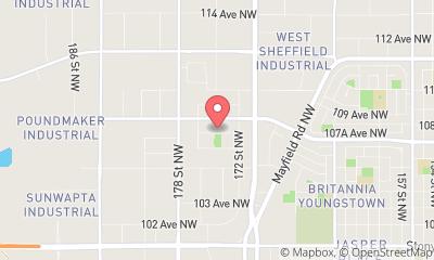 map, Edmonton Sport & Social Club