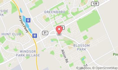 map, Bergeron Martial Arts