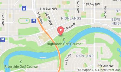 map, Highlands Golf Club