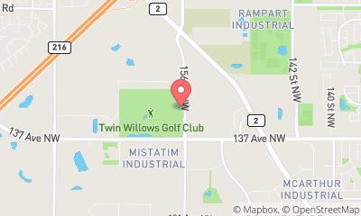 map, club de golf,golf à #####CITY#####,terrain de golf,CanaGuide,Twin Willows Golf Club,golfeur,tournoi de golf,parcours de golf,golf, Twin Willows Golf Club - Golf à Edmonton (AB) | CanaGuide