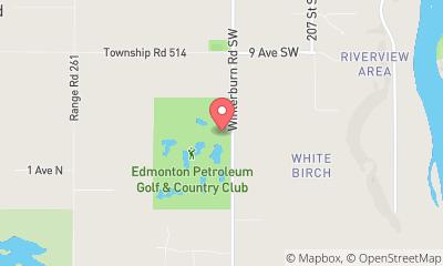 map, Edmonton Petroleum Golf & Country Club