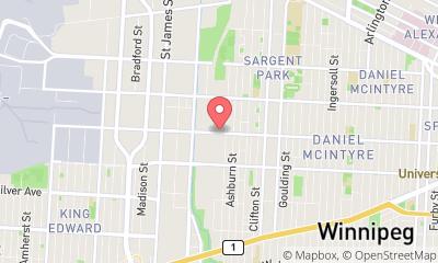 map, Homewood Suites by Hilton Winnipeg Airport-Polo Park, MB