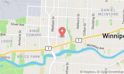 map, Polo Park Bowling Centre