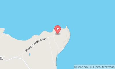 map, Camping De La Pointe D'Argentenay