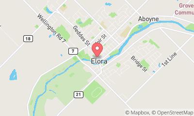 map, Elora Pottery