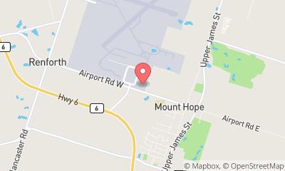 map, Canadian Warplane Heritage Museum