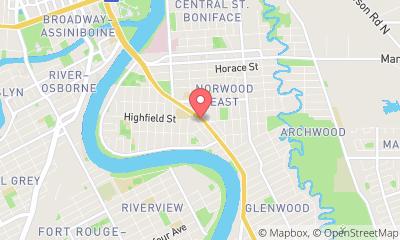 map, WAMMA - Winnipeg Academy of Mixed Martial Arts