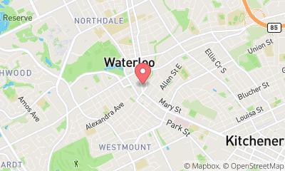 map, Arthur Murray Waterloo Dance Studio