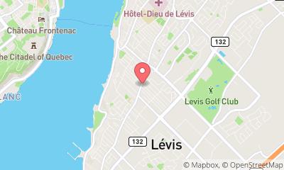 map, JH Lamontagne Inc.