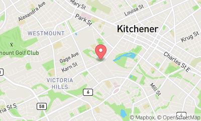 map, Victoria Bowling Lanes