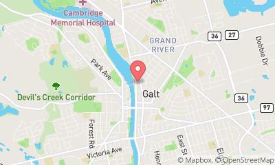 map, ibowl.ca Family Fun Center