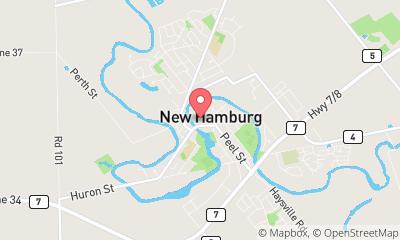 map, New Hamburg Lanes