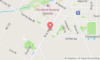 map, Mike's Bowling Lanes