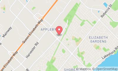 map, Burlington Training Centre