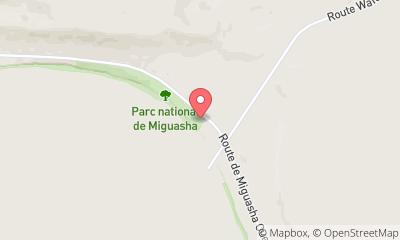 map, Miguasha National Park