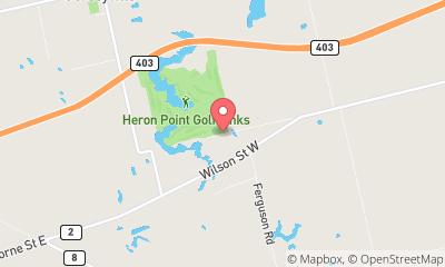map, Heron Point Golf Links