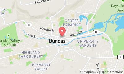 map, tripcentral.ca Dundas is Temporarily Closed