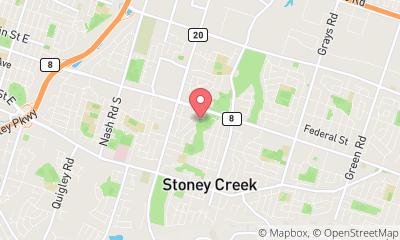 map, Stoney Creek Tennis Club