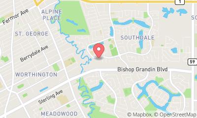 map, GymKyds Gymnastics Centre