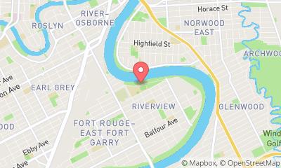 map, Manitoba Canoe & Kayak Center