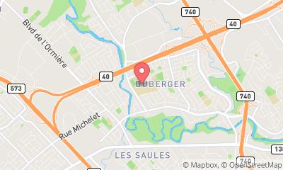 map, Piscine Jos-A.-Lachance