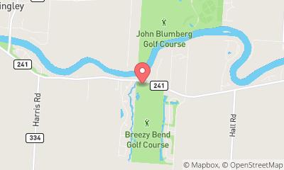 map, Breezy Bend Country Club Weddings & Receptions